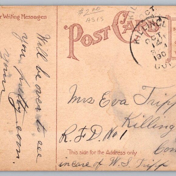 Postcards Lot of 8 Humor Vintage Posted & Unposted #915 - Picture 6 of 16